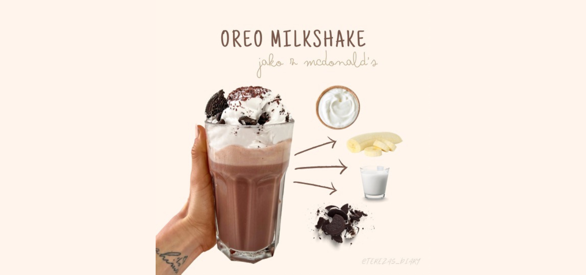 Oreo milkshake - blendio™