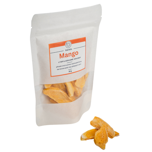 Mango lyofilizované kúsky