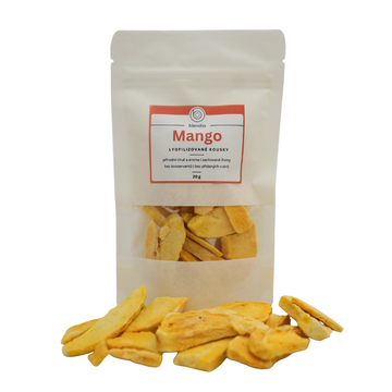 Mango lyofilizované kúsky