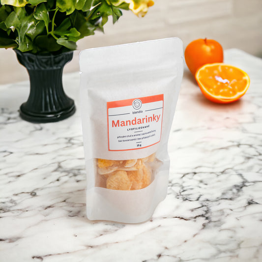 Mandarínky lyofilizované 